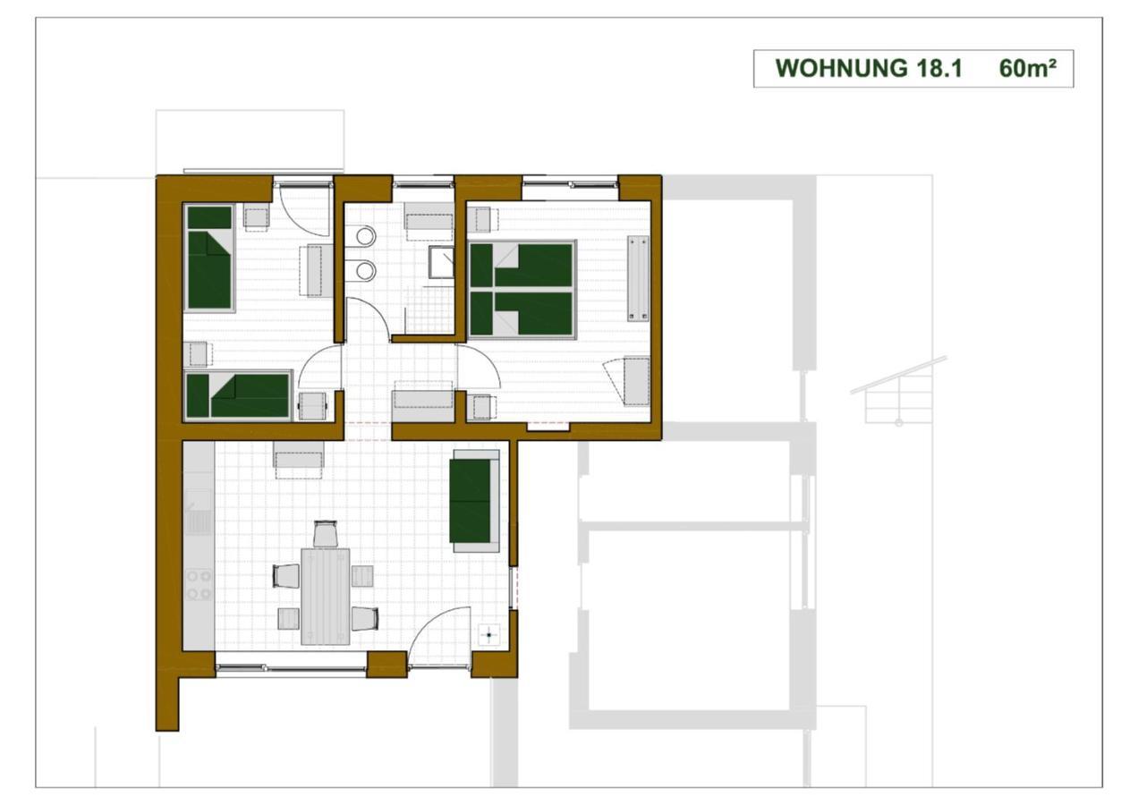 Haus18 Apartment Sluderno Ruang foto